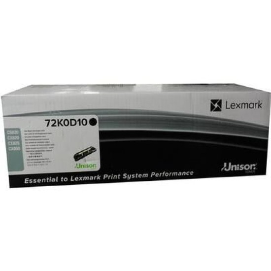 Lexmark 72K0D10 Siyah Orjinal Developer Ünitesi - CS820 / CX825de  (T14750)