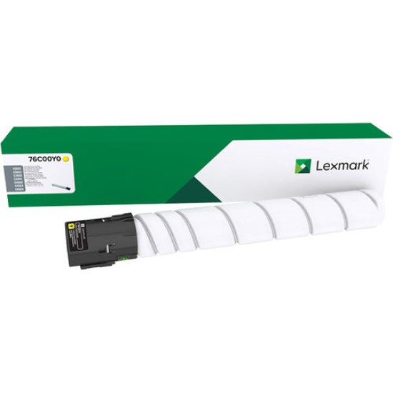 Lexmark 76C00Y0 Sarı Orjinal Toner - CX921 / CX922 (T11442)