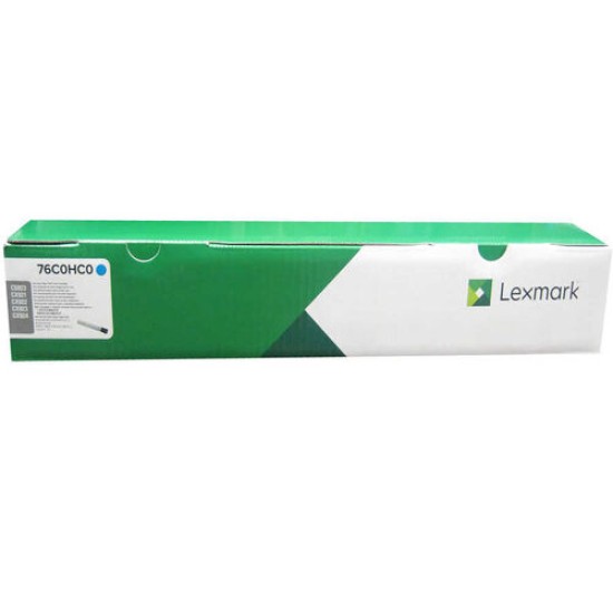 Lexmark 76C0HC0 Mavi Orjinal Toner Yüksek Kapasite - CS923 / CX921 (T12292)