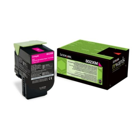 Lexmark 80C2XME Kırmızı Orjinal Toner - CX510DE / CX510DHE (T8329)