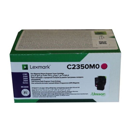 Lexmark C2350M0 Kırmızı Orjinal Toner - C2240 / C2325dw (T12863)