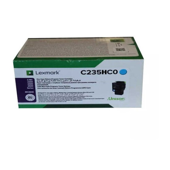 Lexmark C235HC0 Mavi Orjinal Toner - C2240 / C2325dw (T12866)