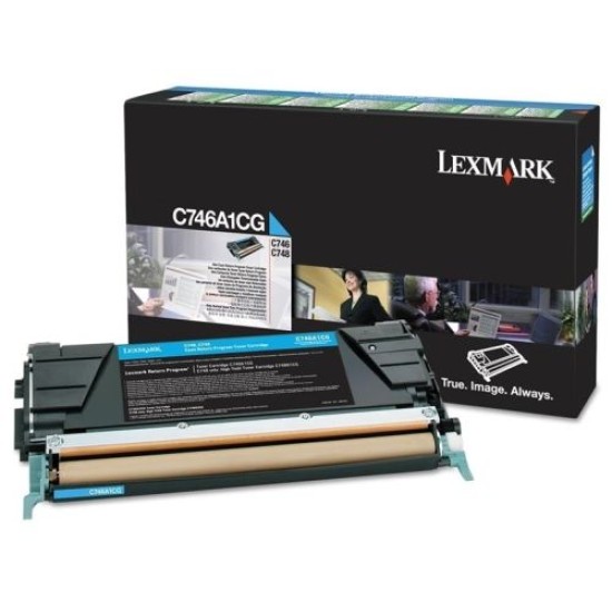 Lexmark C746A1CG Mavi Orjinal Toner - C746 / C748 (B) (T8464)