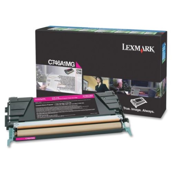 Lexmark C746A1MG Kırmızı Orjinal Toner - C746 / C748 (B) (T8465)