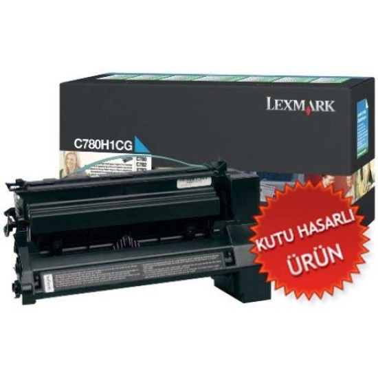 Lexmark C780H1CG Mavi Orjinal Toner - C780 / X782E (C) (T8970)