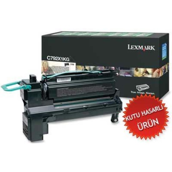 Lexmark C792X1KG Siyah Orjinal Toner - C792 (C) (T8976)