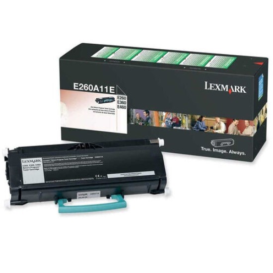 Lexmark E260A11E Siyah Lazer Toner - E260 (B) (T15220)