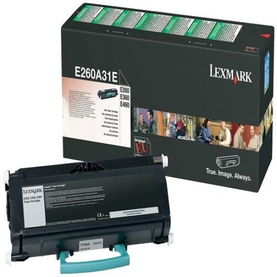 Lexmark E260A31E Siyah Orjinal Toner - E260 / E360 (T15292)