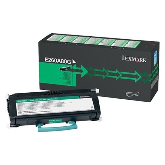 Lexmark E260A80G Siyah Orjinal Toner - E260 / E360 (T15924)