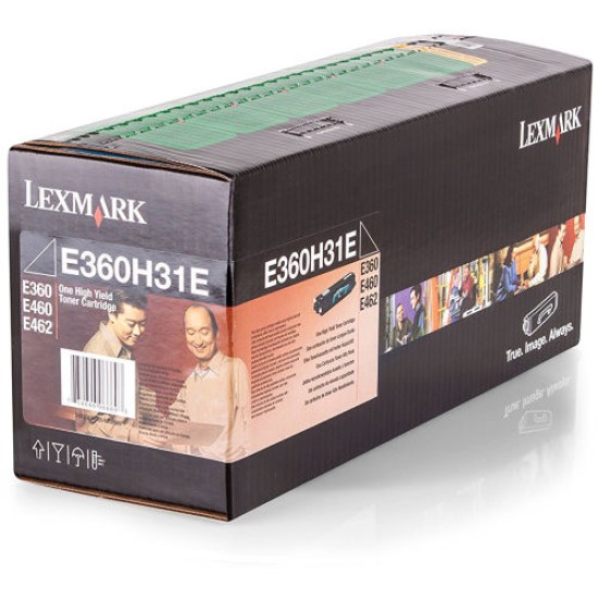 Lexmark E360H31E Siyah Orjinal Toner Yüksek Kapasite - E360 / E460 (T8907)