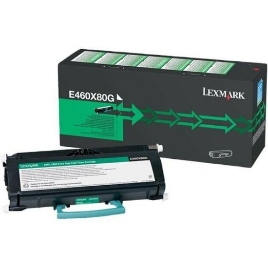 Lexmark E460X80G Orjinal Toner Extra Yüksek Kapasite - E460 / E462 (T14763)