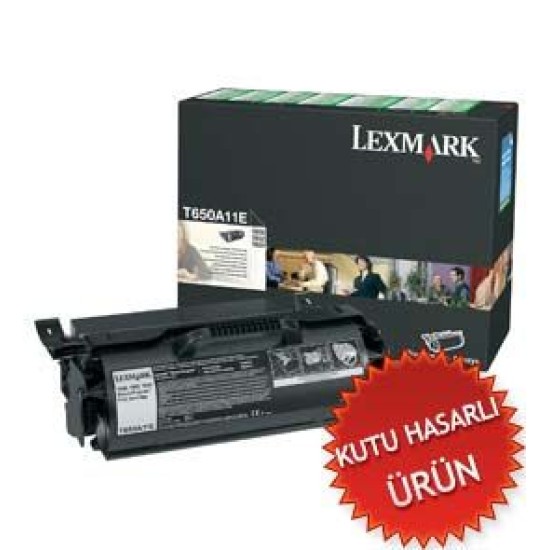 Lexmark T650A11E Orjinal Toner - T650 (C) (T8956)