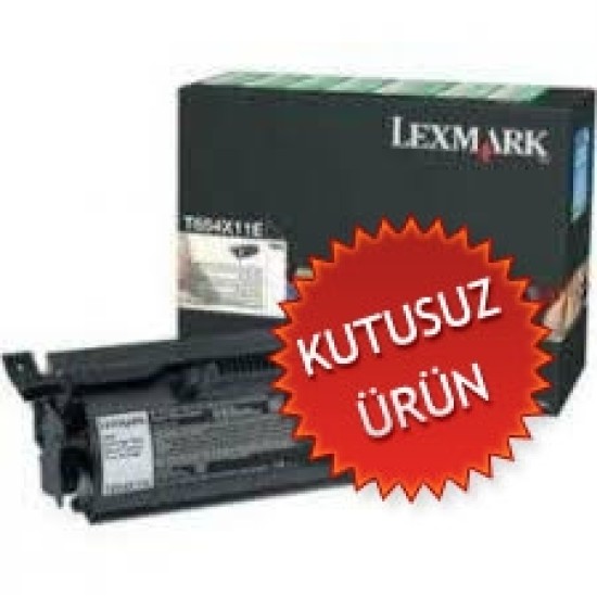 Lexmark T654X11E Siyah Orjinal Toner - T654 (U) (T5654)