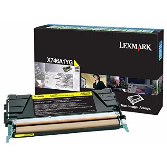 Lexmark X746A1YG Sarı Orjinal Toner - X746 / X748 (T9305)