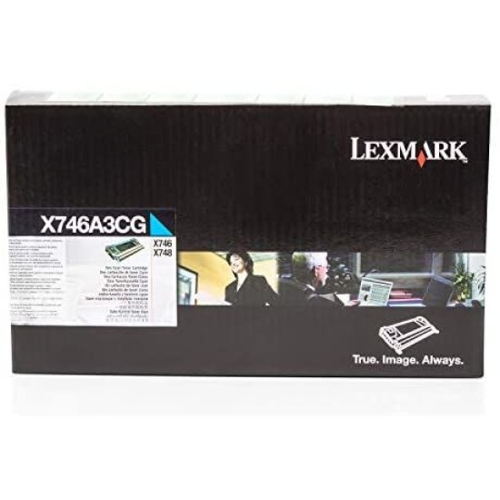 Lexmark X746A3CG Mavi Orjinal Toner - X746DE / X748DE (T12114)