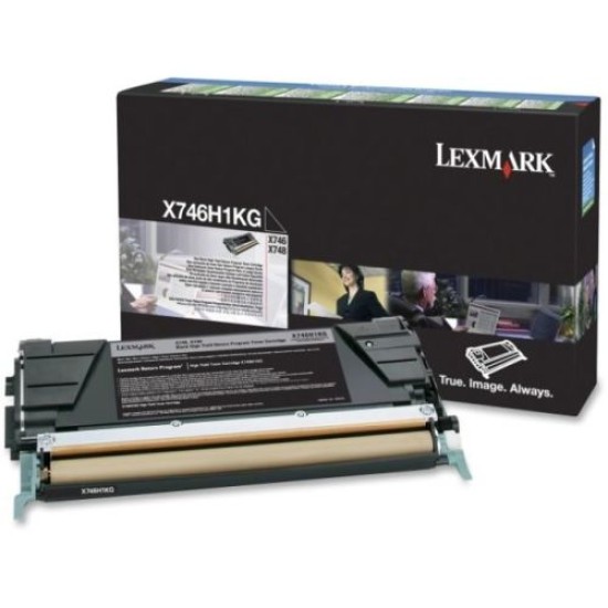 Lexmark X746H1KG Siyah Orjinal Toner - X746 / X748  (T9306)