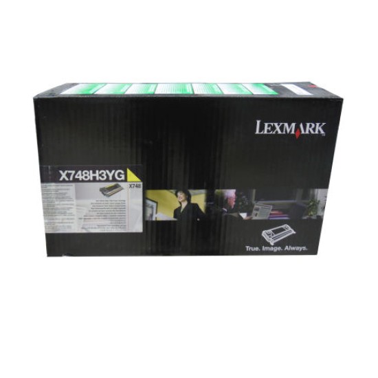 Lexmark X748H3YG Sarı Orjinal Toner - X748DE / X748DTE (T8330)