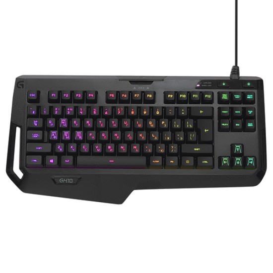 Logitech G410 Atlas Spectrum Gaming Klavye QWERTY (Russian/UK) - 920-007752 (T17189)