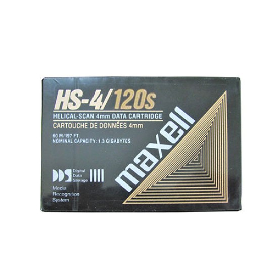 Maxell HS4-120S, DDS2, 4GB/8GB, 120m, 4mm Data Kartuşu (T11434)