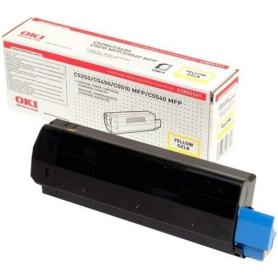 OKI 42804545 Sarı Orjinal Toner - C5250 / C5450 (T17815)