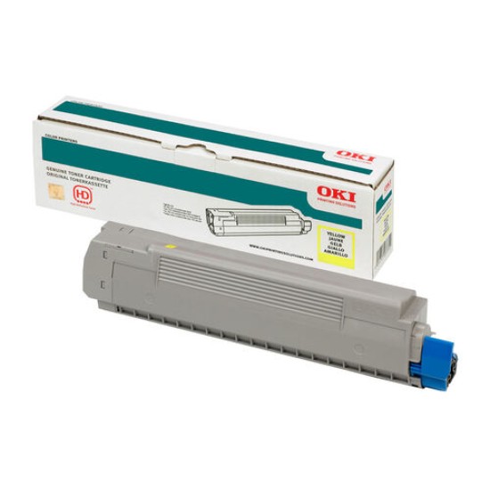 OKI 44844625 Sarı Orjinal Toner - C822 (T14670)