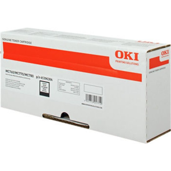 OKI 45396304 Siyah Orjinal Toner - MC760 / MC770 (T11216)