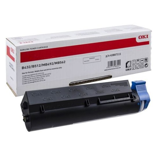 OKI 45807111 Orjinal Toner - B432 / B512 (T12045)