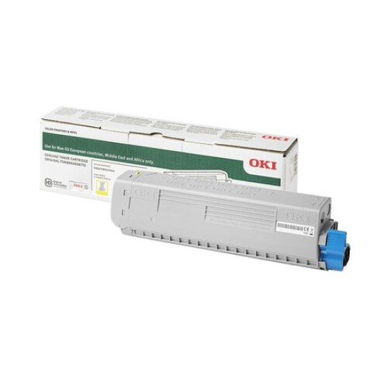 OKI 47095705 Sarı Orjinal Toner - C824DN / C834DNW (T12782)