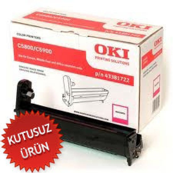 OKI 43381722 Kırmızı Orjinal Drum Ünitesi - C5800 / C5900 (U) (T10918)