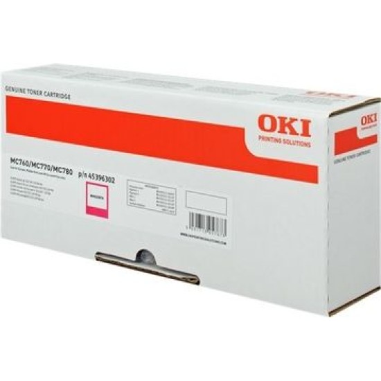 OKI 45396302 Kırmızı Orjinal Toner - MC760 / MC770  (T9587)