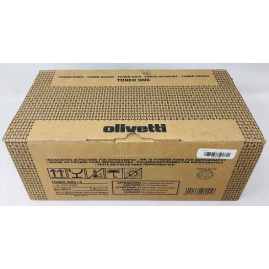 Olivetti B0413 Siyah Orjinal Toner - OFX-9100 (T17488)