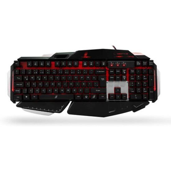 Rampage Claymore Siyah USB Gaming Q Multimedia Klavye (T15986)