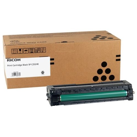 Ricoh 407716 SP-C252HK Siyah Orjinal Toner SP-C252, SP-C250, SP-C260, SP-C262 (T12419)