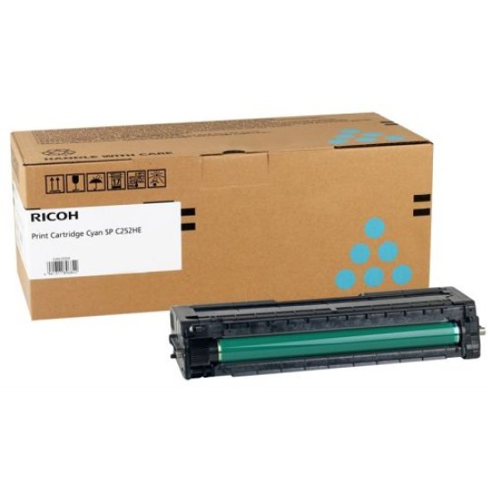 Ricoh 407717 SP-C252HC Mavi Orjinal Toner SP-C252, SP-C250, SP-C260, SP-C262 (T11026)