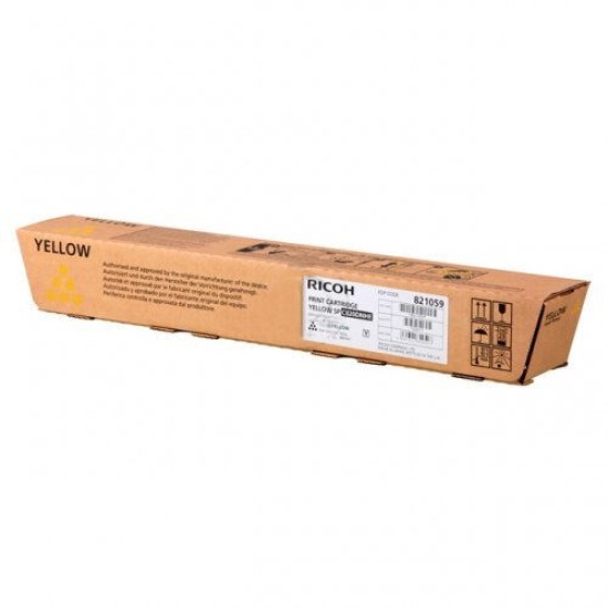 Ricoh 821059 Sarı Orjinal Toner - SP-C820DNHE / SP-C821DN (T12380)