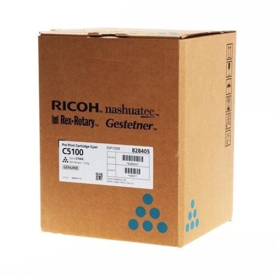 Ricoh 828405 Mavi Orjinal Toner - PRO C5100 / 5110 (T13781)