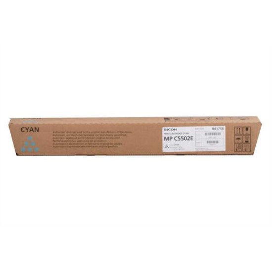 Ricoh 841758 Mavi Orjinal Toner - MP-C5502 / MP-C4502 (T12500)