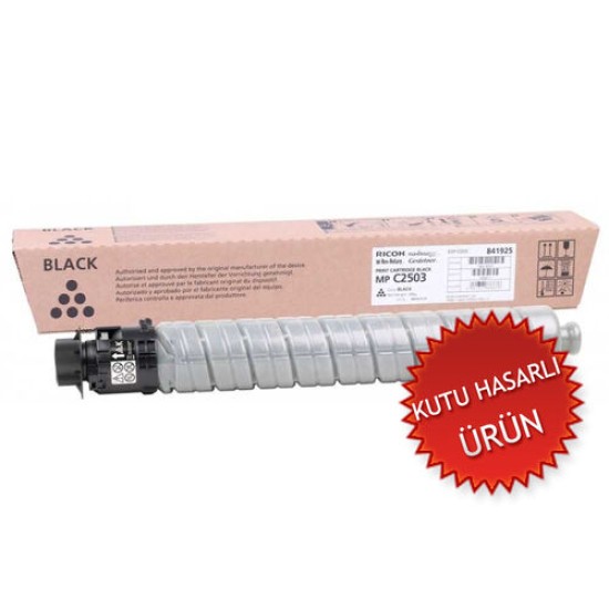 Ricoh C2503 Siyah Orjinal Toner 841925 (C) (T13168)