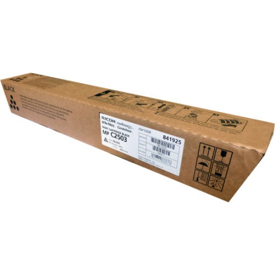 Ricoh C2503 Siyah Orjinal Toner MP-C2503-2504-2011-2003-2004 (841925) (T8298)