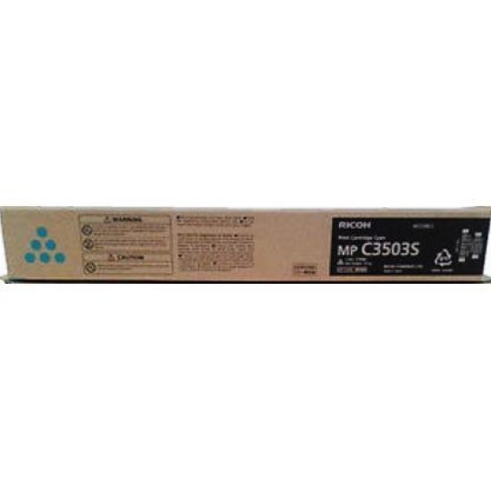 Ricoh C3503 Mavi Orjinal Toner MP-C 3003-3004-3503-3504-4504-5504 (841832) (T10285)