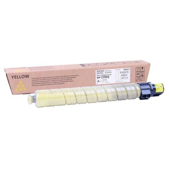 Ricoh C3503 Sarı Orjinal Toner - MP-C 3003-3004-3503-3504-4504-5504 (841818) (T8135)