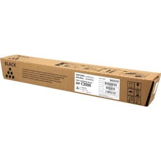 Ricoh MP-C2000 / MP-C2500 / MP-C3000 Siyah Orjinal Toner (842030) (T10685)