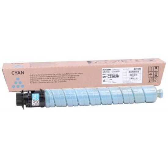 Ricoh MP-C2503H Mavi Orjinal Toner 841928 - C2503 / MP-C2011 (T8877)