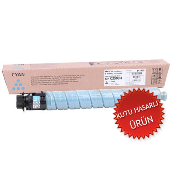 Ricoh MP-C2503H Mavi Orjinal Toner 841928 (C) (T13167)