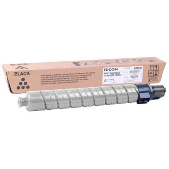 Ricoh MP C3000E 884946 Siyah Orjinal Toner (T8896)