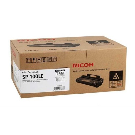 Ricoh SP-100LE, SP-110LE (407166) Orjinal Toner SP-100, SP-111, SP-112 (T11545)