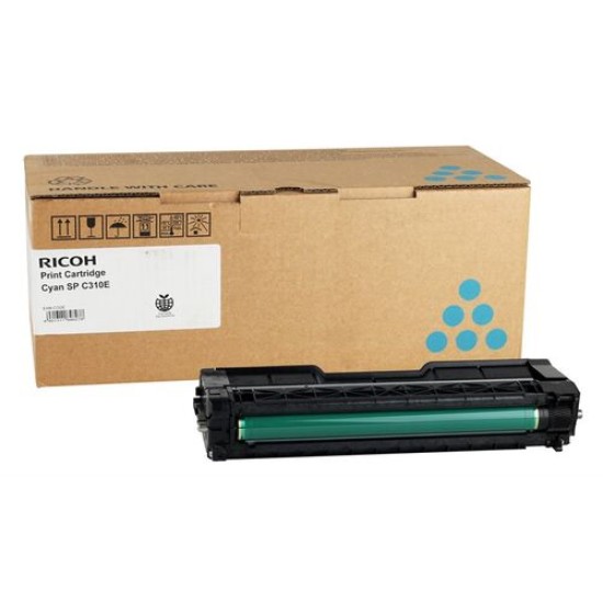 Ricoh SP-C310E 406349(406333) Mavi Orjinal Toner SPC231/232/242/312/320 (T12415)