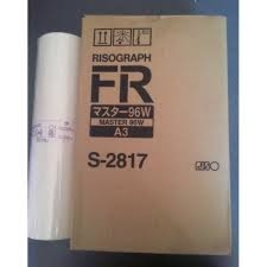 Riso S-2817 96W A3 Fr Master - FR-3910 / FR-3950 (T18)