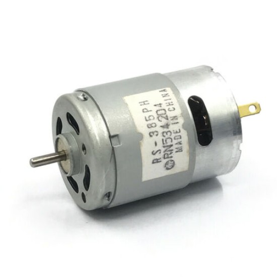 Rs-385PH Motor - Long Shaft 2.3mm - 12V DC - Model Train Hobby Motor (T14141)