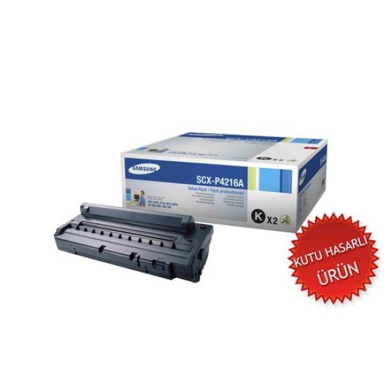 Samsung SCX-P4216A/ ELS Orjinal Toner İkili Paket - SCX-4016 / SCX-4116 (C) (T11967)